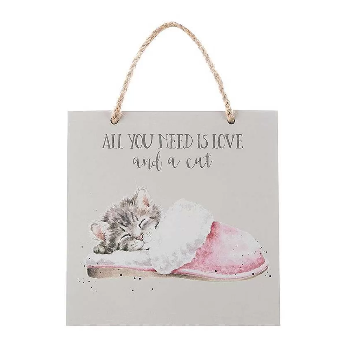 Valentine'S Day>Wrendale Designs The Snuggle Is Real' Cat Wooden Plaque