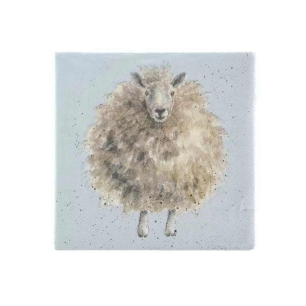 Napkins>Wrendale Designs The Woolly Jumper' Sheep Cocktail Napkins