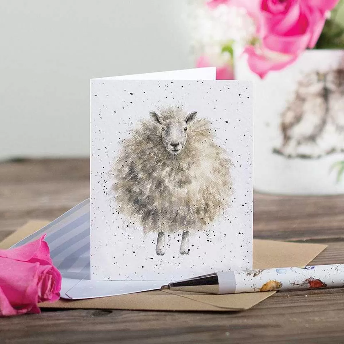 Gift Enclosure Cards>Wrendale Designs The Woolly Jumper' Sheep Enclosure Card