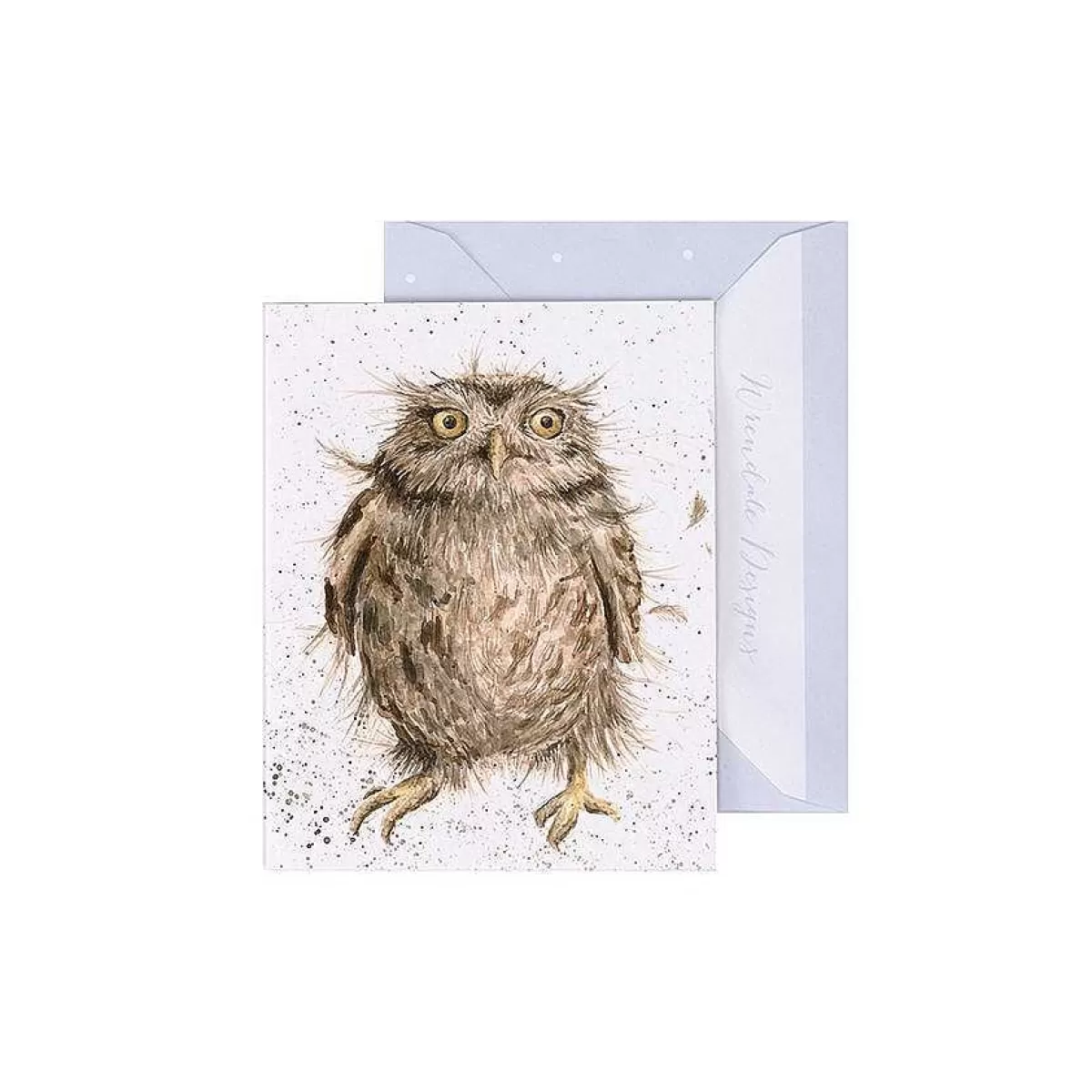 Gift Enclosure Cards>Wrendale Designs What A Hoot' Owl Enclosure Card