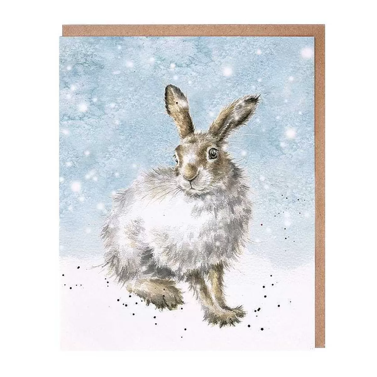 Boxed Christmas Cards>Wrendale Designs Winter Hare' Christmas Card Pack