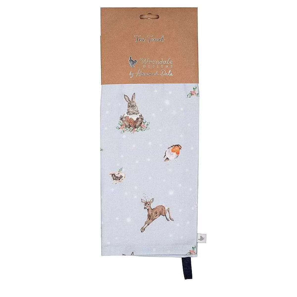 Kitchen Textiles>Wrendale Designs Winter Woodland' Woodland Animal Dish Towel