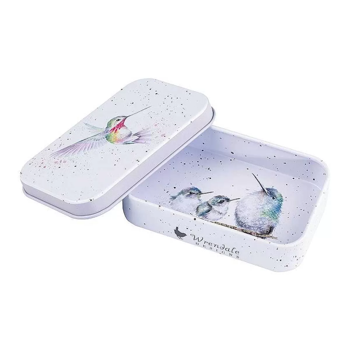 Mini Gift Tins>Wrendale Designs Wisteria Wishes' Hummingbird Mini Gift Tin