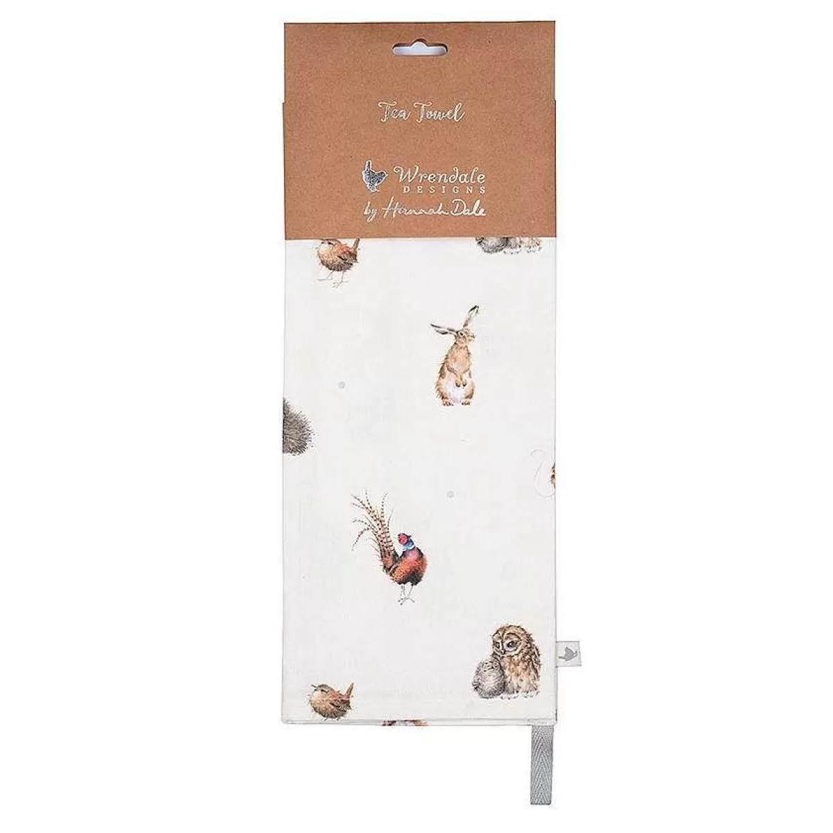 Kitchen Textiles>Wrendale Designs Woodlanders' Woodland Animal Dish Towel