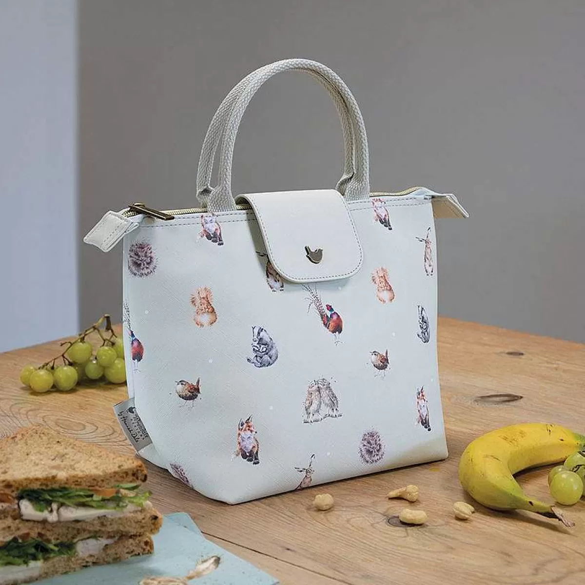 Lunch Bags>Wrendale Designs Woodlanders' Woodland Animal Lunch Bag